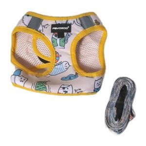 Cat Body Escape-proof harness with nylon leash‎ ( large)